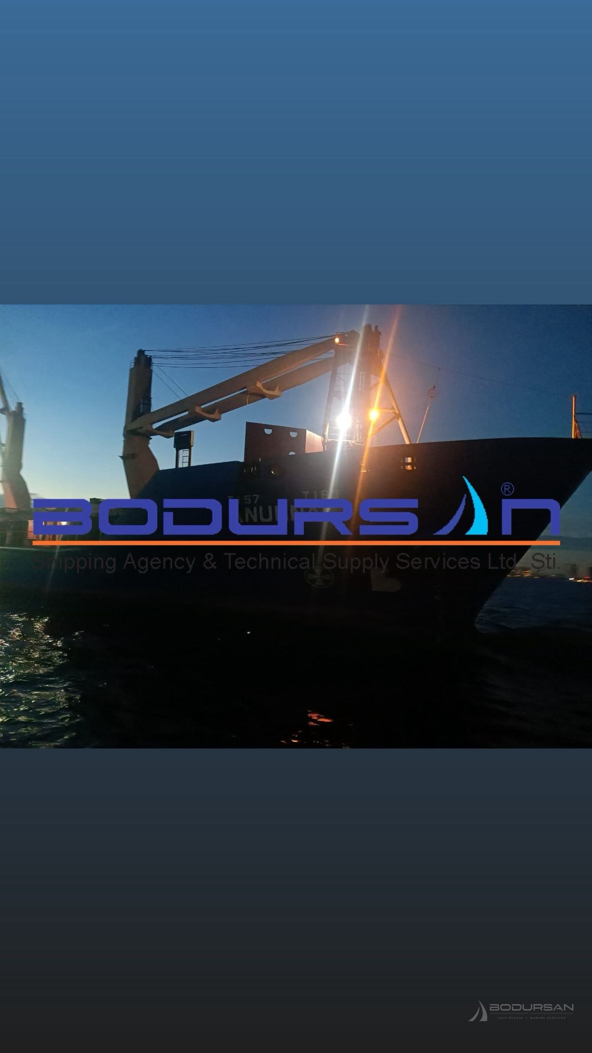 Bodursan | MV TBN Supply Operation Successfully Completed